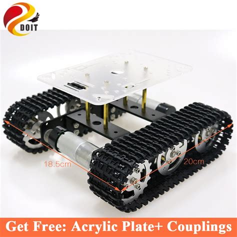 rc metal robot tank chassis mini t100 crawler|RC Metal Robot Tank Car Chassis mini T100 Crawler .